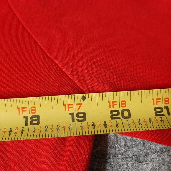 Charter Club Womens XL Long Sleeve T Shirt 100% Pima Cotton Soft Solid Red - Picture 8 of 10